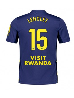 Atletico Madrid Clement Lenglet #15 Replika Borta Kläder 2025-26 Kortärmad